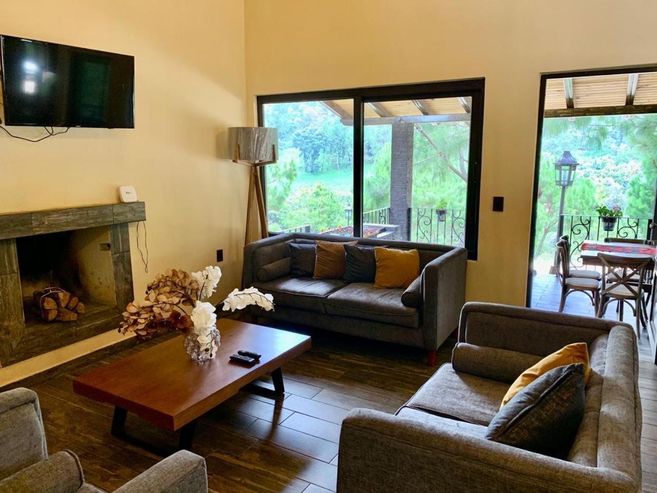 Cabana No.6 Puerta Del Bosque Mazamitla. エクステリア 写真